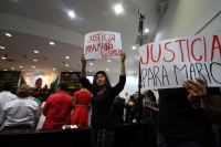 Lunes 1 de octubre del 2018. Tuxtla Gutiérrez. Esta tarde inician los trabajos de la LXVII legislatura chiapaneca con la protesta de los reporteros en torno a la muerte del periodista de Yajalón