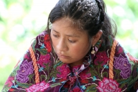 Martes 24 de julio del 2018. Tuxtla Gutiérrez. Indí­genas que viven en condiciones de desplazamiento han decidido unirse y organizarse dando a conocer esta mañana en la Coordinadora de Desplazados del estado Chiapas, por lo que los representantes de los