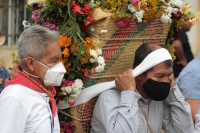 Miércoles 14 de octubre del 2020. Tuxtla Gutiérrez. La comunidad #Zoque realiza los rituales y recorridos costumbristas correspondientes al mes de octubre adecuando el traslado de las Vírgenes de #Copoya