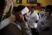 Miércoles 14 de octubre del 2020. Tuxtla Gutiérrez. La comunidad #Zoque realiza los rituales y recorridos costumbristas correspondientes al mes de octubre adecuando el traslado de las Vírgenes de #Copoya