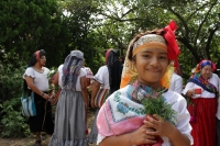 Lunes 14 de octubre del 2019. Tuxtla Gutiérrez. Al inicio del recorrido de La Bajada de las VÃrgenes de Copoya durante las celebraciones patronales de la Virgen del Rosario en la comunidad Zoque de Chiapas Lunes 14 de octubre del 2019. Tuxtla Gutiérrez. Al inicio del recorrido de La Bajada de las VÃrgenes de Copoya durante las celebraciones patronales de la Virgen del Rosario en la comunidad Zoque de Chiapas
