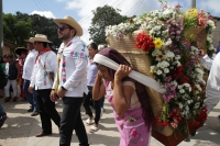 20231014. Tuxtla. Bajada de las Vírgenes de Copoya durante las celebraciones de la octava de la Virgen del Rosario.