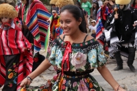 Sábado 30 de enero del 2016. Tuxtla Gutiérrez. La comunidad de la Mayordomía Zoque de Tuxtla Gutiérrez inicia el recorrido de la Bajada de las Vírgenes de Copoya.