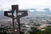 Aspecto de la maqueta del nuevo proyecto ya en construcción del Cristo de Copoya