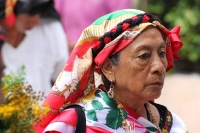 Viernes 23 de octubre del 2015. Tuxtla Gutiérrez. Las imágenes de las Vírgenes de Copoya y sus priostes inician el recorrido de regreso hacia esta comunidad ubicada a escasos kilómetros de la capital de Chiapas donde permanecieron por tercera vez en el añ