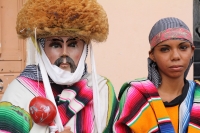 Viernes 23 de octubre del 2015. Tuxtla Gutiérrez. Las imágenes de las Vírgenes de Copoya y sus priostes inician el recorrido de regreso hacia esta comunidad ubicada a escasos kilómetros de la capital de Chiapas donde permanecieron por tercera vez en el añ