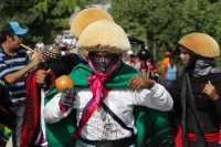 Martes 14 de octubre del 2014. Tuxtla Gutiérrez. Las fiestas patronales de la Virgen del Rosario se llevan a cabo durante la octava de la advocación de María por la mayordomía y priostería de la comunidad Zoque cuando las Vírgenes (Candelaria, María de Ol