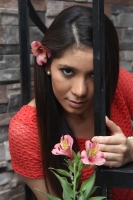 Jueves 10 de mayo del 2012. La actriz chiapaneca Deysi Salazar durante nuestra sesión de fotos en un conocido Spa en el poniente de la ciudad.