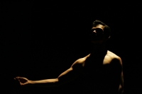 EL GRUPO DEL TALLER COREOGRAFICO DE L AUNAM DURANTE SU PRESENTACIÓN EN EL TEATRO ZEBADUA DE SAN CRISTOBAL DE LAS CASAS