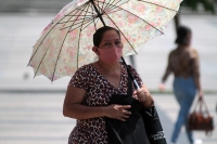 Lunes 13 de julio del 2020. Tuxtla Gutiérrez. Aspectos del uso del cubre-bocas en el primer cuadro de la ciudad