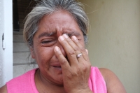 Domingo 5 de mayo del 2013. Venustiano Carranza. Pobladores de esta comunidad sufrieron la violencia ocasionada entre militantes de las diferentes facciones de la OCEZ quienes se enfrentaron esta mañana, provocando el desplazamiento de unas 40 familias, u