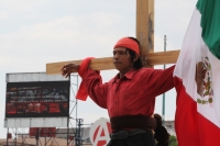 Lunes 3 de octubre. Indígenas crucificados.
