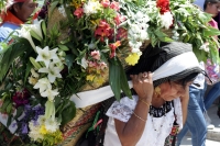 Domingo 17 de marzo del 2019. Tuxtla Gutiérrez. Los danzantes tradicionales Zoques durante la procesión de las Vírgenes que venera esta comunidad hacia el ejido de Copoya donde iniciaran festejos de la virgen de Candelaria.