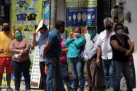 Miércoles 15 de julio del 2020. Tuxtla Gutiérrez. La gente continua esperando continuar con la nueva normalidad que propone el tiempo del #Covid en Chiapas