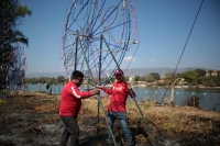 2101223. Chiapa de Corzo. de la Ã©pica del agua y el fuego. Los cueteros del Combate Naval.
