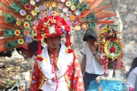Domingo 30 de abril del 2017. Tuxtla Gutiérrez. La visita a la Cueva de los Ramilletes se realiza en la víspera de día de la Santa Cruz en donde la comunidad Zoque realiza la ofrenda dentro de los ritos propiciatorios de esta comunidad de la depresión cen