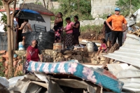 Sábado 16 de julio del 2020. Tuxtla Gutiérrez. Las afectaciones en las colonias periféricas del norte oriente de la ciudad ocasionado por el fenómeno meteorológico que los pobladores llaman La Culebra