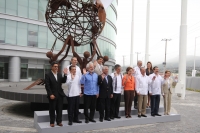 Lunes 16 de octubre. Reunión preparatoria de la Cumbre de Tuxtla.