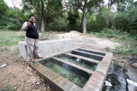 Martes 7 de enero del 2014. Chiapa de Corzo. Los baños del jabalí o  Ngombú  Uhu  o Cumbujuyu lugar donde se ubican las aguas azufradas o curativas donde se sitúa el inicio de las historias de María de Angulo que da origen a las festividades de Enero y a 