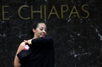 Domingo 24 de abril del 2016. Tuxtla Gutiérrez. NI Olvido ni Monopolio en la Danza. Los grupos dancísticos de Chiapas se reúnen este medio día en el Museo Regional de Chiapas celebrando el Día Mundial de la Danza que se conmemora desde 1982 a iniciativa d