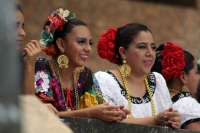 Domingo 24 de abril del 2016. Tuxtla Gutiérrez. NI Olvido ni Monopolio en la Danza. Los grupos dancísticos de Chiapas se reúnen este medio día en el Museo Regional de Chiapas celebrando el Día Mundial de la Danza que se conmemora desde 1982 a iniciativa d