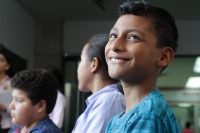 Miércoles 25 de septiembre del 2019. Tuxtla Gutiérrez. La muestra de arte pictórico de niños tuxtlecos Sueños de Color se presenta este medio día en el congreso chiapaneco.