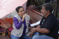 Jueves 20 de julio del 2017. Tuxtla Gutiérrez. La convocatoria para el seguimiento de la denuncia ante DDHH por el caso de un niño sustraído de la tutela materna es seguida por los medios de comunicación, esto al darse a conocer el regreso del menor con s