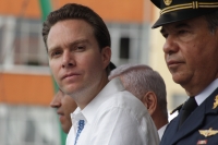 Viernes 20 de noviembre del 2015. Tuxtla Gutiérrez. Aspectos del desfile conmemorativo a la Revolución Mexicana, esta mañana en la capital del estado de Chiapas.