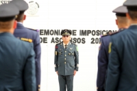 Viernes 1 de septiembre del 2017. Tuxtla Gutiérrez. Elementos del Ejército Mexicano durante la ceremonia de Ascensos de Rango Militar reciben los honores correspondientes esta mañana en las instalaciones de VII Región Militar en Chiapas.