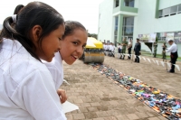 Lunes 24 de septiembre del 2018. Berriozábal. Los juguetes bélicos que fueron intercambiados a las familias chiapanecas dentro del programa Juguemos Sin Violencia son destruidos esta mañana en las instalaciones del 20 Batallón de Infanterí­a de la VII
