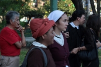 Miércoles 27 de marzo del 2019. Tuxtla Gutiérrez. Los creadores de teatro en Chiapas celebran el Día Internacional de la Danza llevando a la calles del poniente algunas de las obras que se producen en este estado y en México