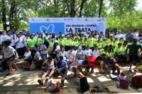 Viernes 28 de julio del 2017. Tuxtla Gutiérrez. Comisión Intersecretarial Contra la Trata de Personas en Chiapas realiza varias actividades deportivas y culturales para prevenir estos delitos y proteger los derechos humanos durante las celebraciones del D