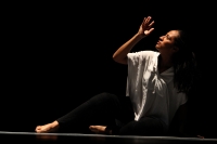 Viernes 18 de noviembre del 2016. Tuxtla Gutiérrez. Zaira Lobato. Durante el VI Encuentro Estatal de Solos y Duetos en Danza Contemporánea del XXXIV aniversario del Teatro de la Ciudad Emilio Rabasa.