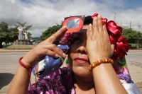 20231014. Tuxtla. Vista del eclipse en la meseta de Copoya.