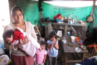 Sábado 22 de junio del 2013. San Juan Chamula. Los miembros de las cuatro familias desplazadas de su comunidad retornaran este 25 de junio a Los Llanos donde fueron expulsados desde enero 31 personas evangélicas y que hasta ahora no han encontrado solució