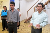 Sábado 22 de junio del 2013. Foto/Miradasur. San Juan Chamula. Los miembros de las cuatro familias desplazadas de su comunidad retornaran este 25 de junio a Los Llanos donde fueron expulsados desde enero 31 personas evangélicas y que hasta ahora no han en