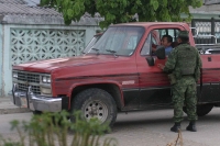 Foto: Fredy Martín/Comitan de Domínguez. Imágenes de los operativos del ejercito mexicano en diferentes puntos de la ciudad de Comitan.
