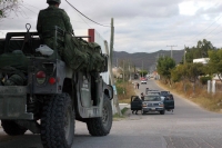 Foto: Fredy Martín/Comitan de Domínguez. Imágenes de los operativos del ejercito mexicano en diferentes puntos de la ciudad de Comitan.