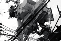 Jueves 22 de julio del 2020. Tuxtla Gutiérrez. Después de la lluvia del día miércoles, los técnicos de CFE continúan trabajando para lograr recuperar el servicio eléctrico en el norte oriente de la ciudad