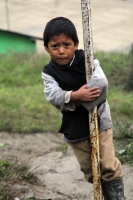 Domingo 6 de enero del 2013. Chilón, Chiapas. La extrema pobreza y las inclemencias del clima continúan enfermando a las familias de la Sierra después de que fallecieran varios menores durante las semanas pasadas.