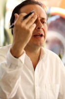 Miércoles 24 de julio del 2013. Tuxtla Gutiérrez. Emilio Salazar Farias, diputado chiapaneco busca un acercamiento con periodistas y gente interesada en el debate sobre la privatización del SMAPA en Tuxtla Gutiérrez. Miércoles 24 de julio del 2013. Tuxtla Gutiérrez. Emilio Salazar Farias, diputado chiapaneco busca un acercamiento con periodistas y gente interesada en el debate sobre la privatización del SMAPA en Tuxtla Gutiérrez.
