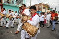 Noviembre  del 2016.Tuxtla Gutiérrez. Santa Cecilia. Los músicos zoques se reúnen en Tuxtla para celebrar y homenajear a los maestros y custodios junto con acompañantes de la tradición durante las celebraciones de Santa Cecilia.