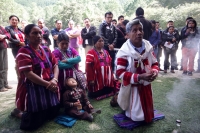 Viernes 10 de octubre del 2014. San Cristóbal de las Casas. Durante la inauguración del Encuentro Internacional de Escritores en Lengua Indígena que se realiza en la Universidad Intercultural de Chiapas.