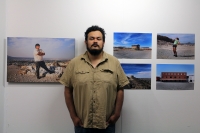 Martes 28 de noviembre del 2017. Tuxtla Gutiérrez. La retrospectiva fotográfica de Luis Enrique Aguilar del Colectivo Tragameluz en su inauguración esta noche en la Sala de Exposiciones Temporales del Museo Regional de Chiapas.