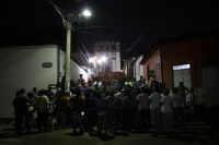 Martes 8 de agosto del 2017. Chiapa de Corzo. Los siete policías retenidos durante los enfrentamientos entre manifestantes y las corporaciones policiacas durante la llegada de EPN son liberados durante las primeros minutos de esta madrugada.