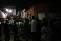 Martes 8 de agosto del 2017. Chiapa de Corzo. Los siete policías retenidos durante los enfrentamientos entre manifestantes y las corporaciones policiacas durante la llegada de EPN son liberados durante las primeros minutos de esta madrugada.