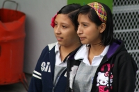 Viernes 8 de noviembre del 2013. Tuxtla Gutiérrez. Continúan normalizándose las clases en algunas instituciones de capital de Chiapas.