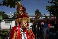 Sábado 5 de octubre del 2019. Escuintla. Durante la celebración de la Virgen del Rosario se realiza la Danza de Moros y Cristianos.