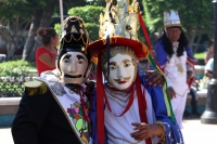 Sábado 5 de octubre del 2019. Escuintla. Durante la celebración de la Virgen del Rosario se realiza la Danza de Moros y Cristianos.