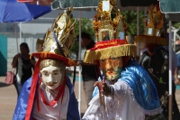 Sábado 5 de octubre del 2019. Escuintla. Durante la celebración de la Virgen del Rosario se realiza la Danza de Moros y Cristianos.